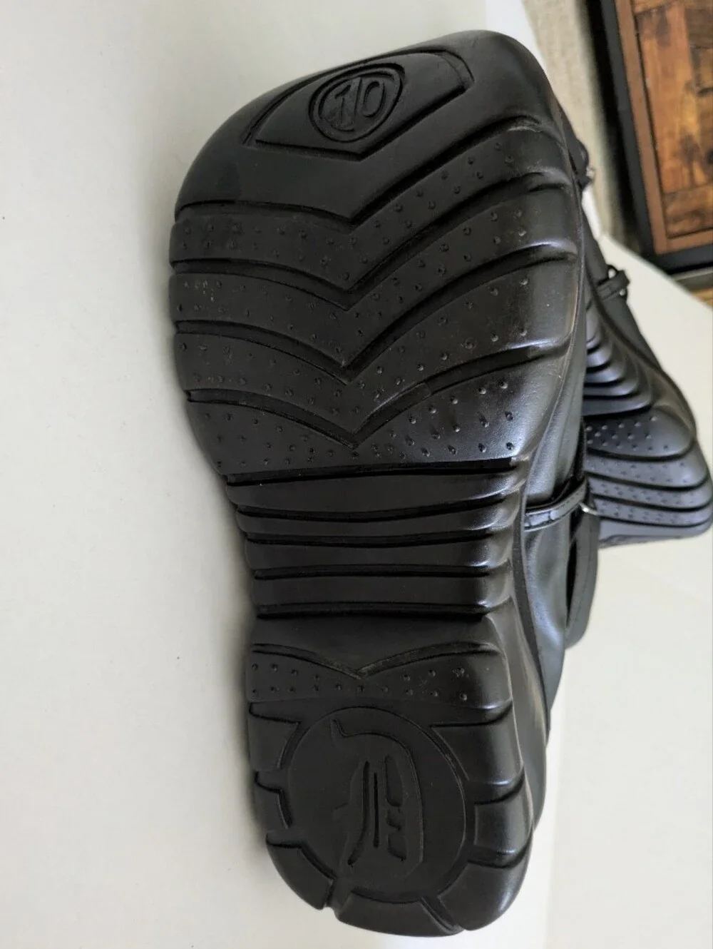Demonia Black boots Size 10